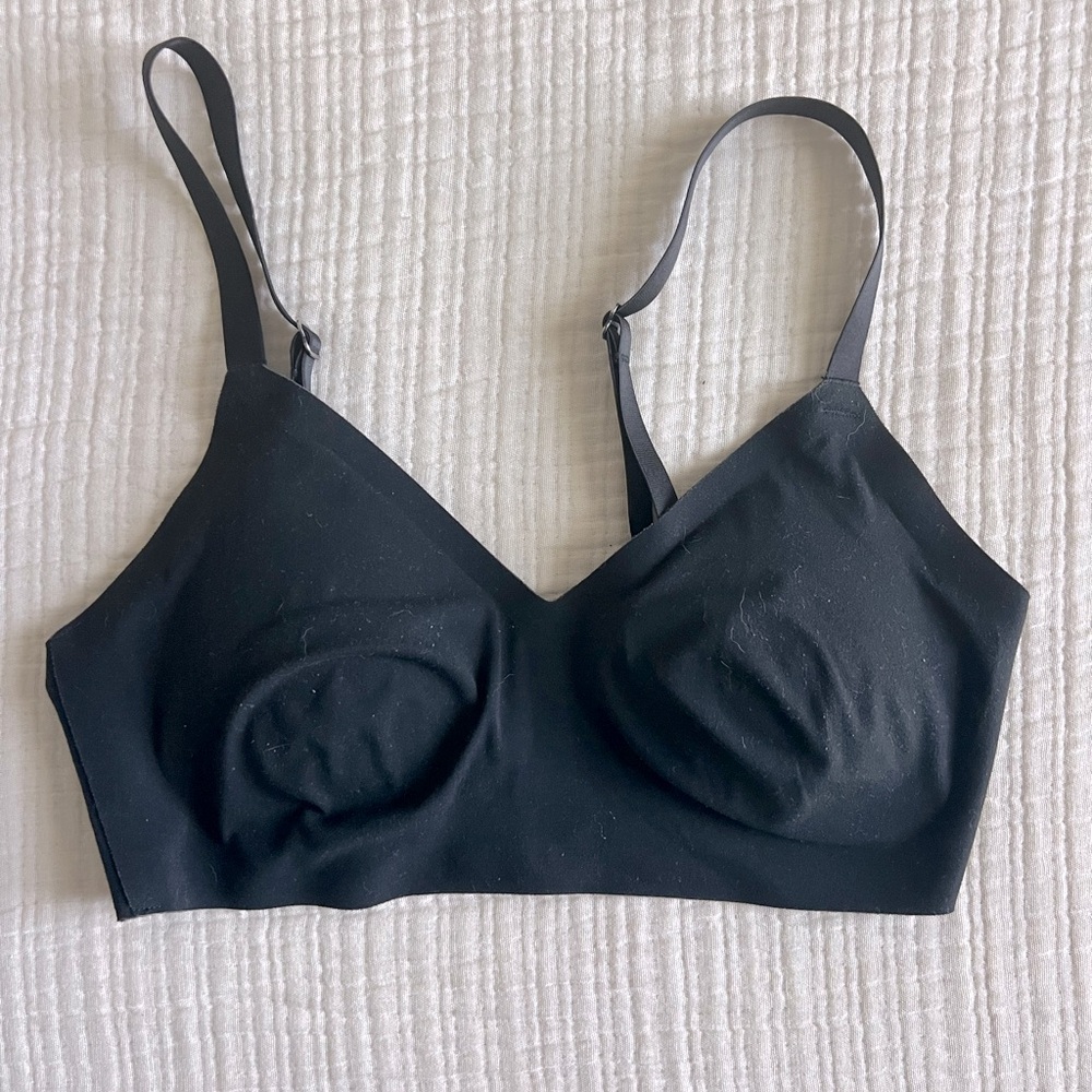 Aerie black super comfy bra